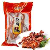Wenzhou specialty Chu Xu secret sauce duck vacuum packaging 500g factory direct supply honey duck hotel frozen products