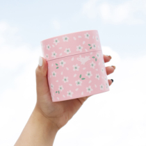 Spot Japanese imported HAKOYA cherry tree tea pot coffee container sealed ABS resin Japanese tea tube