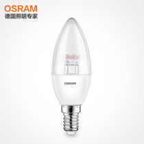 OSRAM led candle pointed bubble pull tail bubble e14 small screw mouth 3 3w5 5W crystal chandelier energy saving decorative light bulb