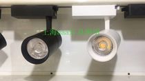 Track spotlight 10W20W30W led track COB spotlight clothing store decorative lighting furniture guide rail Light