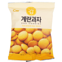 Korean childrens Qingyou Egg Cookies Crispy Snacks 60g