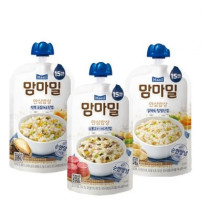 Korean baby complementary food Ready-to-eat nutritious porridge Convenient and simple porridge 140g from 15 months
