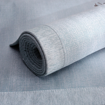 Old craftsman high-end washable ice silk mat three-piece set summer nude sleeping machine wash double bed air conditioner ice silk mat