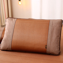 Old craftsman soft ice rattan pillow case Summer mat pillowcase single pillow case a pair of single mens doubles