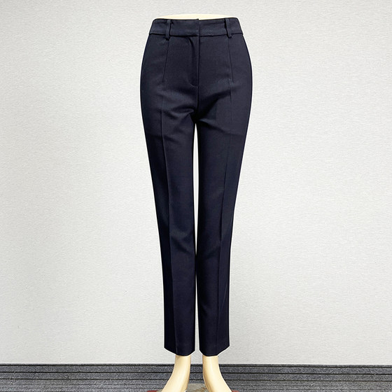 Navy blue trousers straight-leg pants for women 2024 mid-waist slim professional clothing hotel uniform formal pants pencil pants trousers
Navy blue trousers straight-leg pants for women 2024 mid-waist slim professional clothing hotel uniform formal pants pencil pants trousers