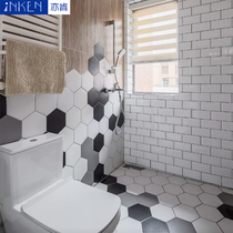 Yi Ken Nordic hexagonal tiles tiles 200x230 hexagonal tiles Bathroom living room kitchen anti-slip wall tiles