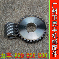 Original loading force B20 B20 B25 B30 B30 mixer gear for egg-machine turbine worm gear