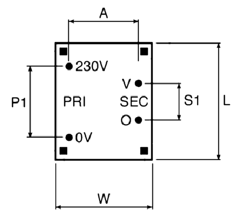 pcb变压器画法图片