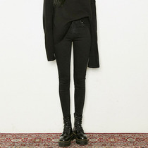 2020 autumn and winter plus velvet large size small foot jeans female fat sister mm slim slim thin velvet stretch pencil pants