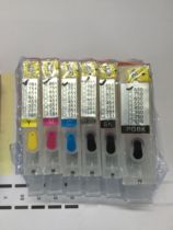 Canon IX6880 6780 IP7280 MG7180 7580 ts9080 New refill with ink cartridge