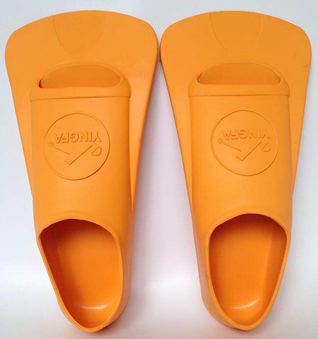 英发/yingfa 专业硅胶短脚蹼 浮潜 游泳训练脚蹼 浮潜鞋 浮潜