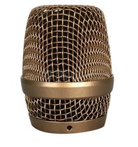 Wireless microphone local gold and silver mesh head microphone network DMX3000 microphone mesh cover Bayer 790 microphone cover windshield