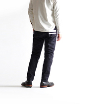 MOMOTARO MOMOTARO 0105SP Nissan primary color red ear jeans retro tapered pants denim pants men