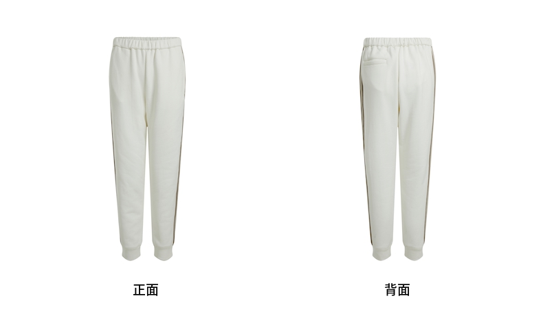 【商场同款】玛丝菲尔女装2021冬季新款白色卫裤休闲裤裤子