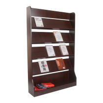 Books newspapers brochures magazines displays sales building information shelving standing storage books magazines wooden shelves