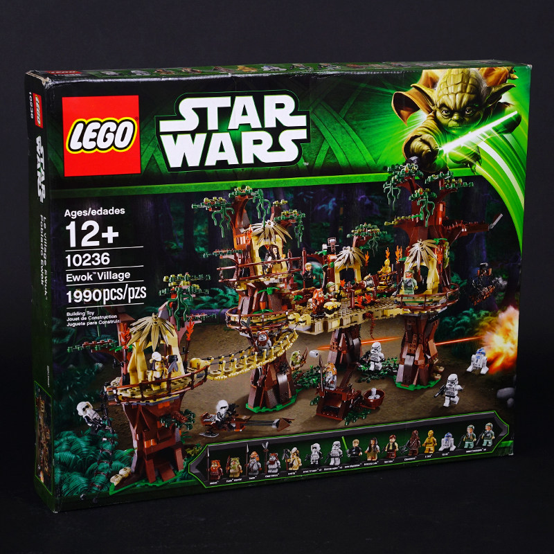 lego乐高 10236 starwars星球大战 伊渥克小熊村 积木玩具