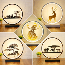 Desk lamp bedside lamp bedroom ins girl warm creative simple modern warm wedding room gift Net Red Night Light