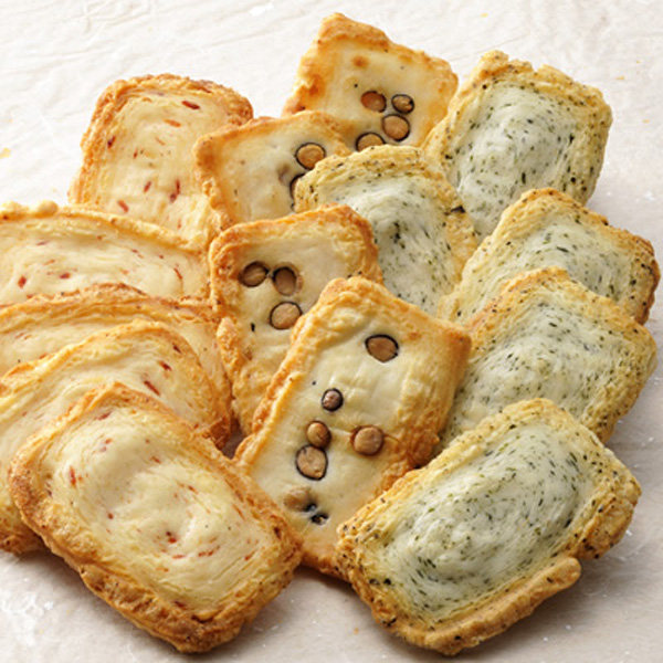 日本零食 日式传统小吃点心小仓山庄米饼仙贝礼盒礼品400g_不打折现价