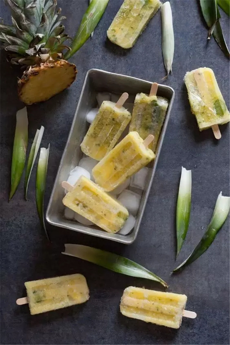 国外高颜值"网红"冰棒