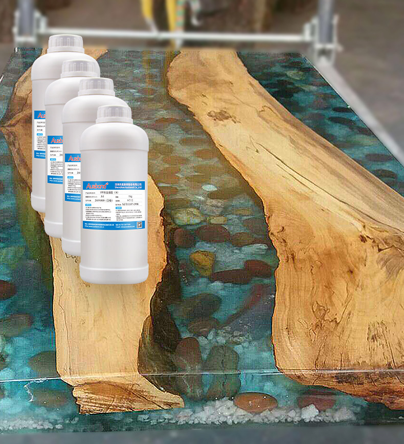 高透明环氧树脂水晶滴胶 diy工艺品胶水饰品吊牌填充琥珀树脂ab胶