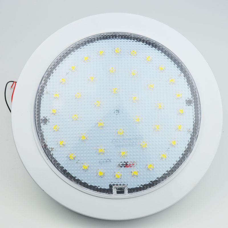 直流12v24v36v 9w led吸顶灯 led节能灯 房车货车船太阳能灯 圆形_7折