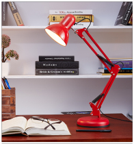 LED desk lamp eye protection folding bedside dormitory students study office factory work nail repair painting shooting
