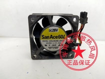 Original Dress Spot Sanace 109L0628KJ4H05 0 28V 23A Server Fan 6025 6cm4 Line