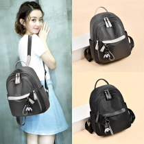 Oxford Cloth Double Shoulder Bag Woman 2022 New Fashion 100 Hitch Big Capacity Bag Casual Travel Backpack Small Bag 2021
