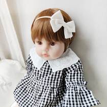 ins baby head decoration hair with 0-1-year-old baby hair adorned baby age cute super cute butterfly knot birthday head flower