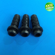 Mobile phone micro power cord sleeve No 15 wire tail wire protection hose sheath length 28 inner hole 5mm black