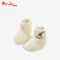 Piao Qiao baby soft foot cover shoes and socks newborn foot cover baby warm baby foot cover thick autumn and winter clothes