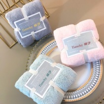 High density coral velvet absorbent hand towel Microfiber face towel Childrens gift Wedding prize Simple and practical
