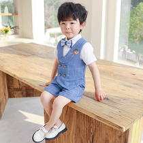 Childrens English suit flower child wedding big boys dress suit for childrens dress suit