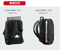 Lenovo small new 320S-15 YOGA 710 wei 6 PRO 340C S130 V720 laptop bag anti-splash water anti-theft backpack external U