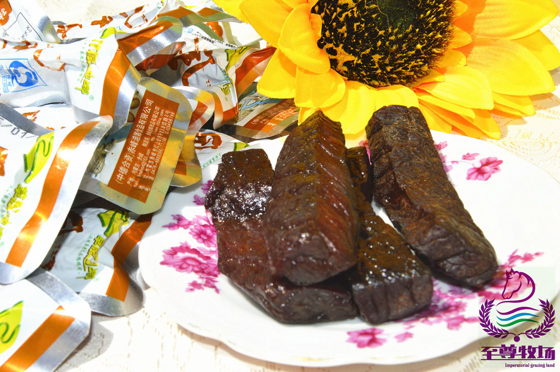 内蒙特产零食小吃草原迪娜风干牛肉干400g散装包邮馈赠礼品