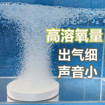 Fish tank plus oxygen pumps Bubble Stone Gas Pan Oxygenation Refinement Nanogas Pan Tank Gas Head Sandhead Bubble Stone Muted