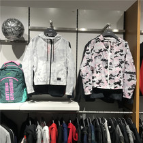 Li Ning sports coat 2019 new sports fashion series womens windproof breathable sports windbreaker AFDP106