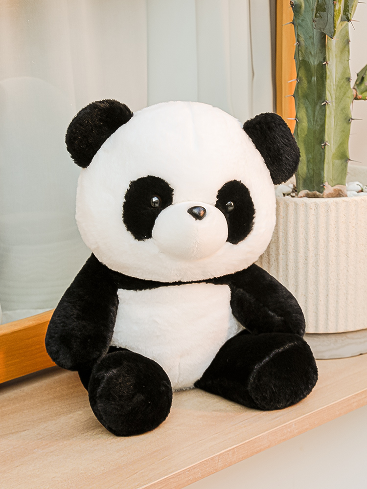 Cute Simulation Giant Panda Doll Small Plush Toy Children Doll Comfort Ragdoll Creative Birthday Gift