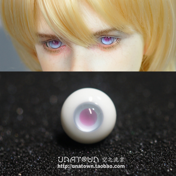 bjd glass eyes small iris light pink pupil 121416mm small eye gospel 346 points uncle with