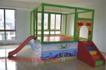 kindergarten outdoor large indoor trampoline outdoor playground for children the bendies safely across the finish line in tiao tiao chuang trampoline outdoor square
