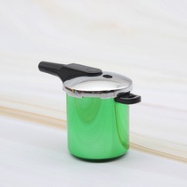 Domestic simulation aluminum alloy pressure cooker model open fire lighter new strange creative pressure cooker inflatable lighter