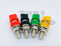 JXZ-4 type M10 * 75mm copper terminal 10mm ground terminal 100-200A current 4mm banana head socket