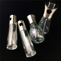 Stainless steel spray pot creative Chinese spray can Press seasoning jar soy sauce vinegar bottle glass oil pot