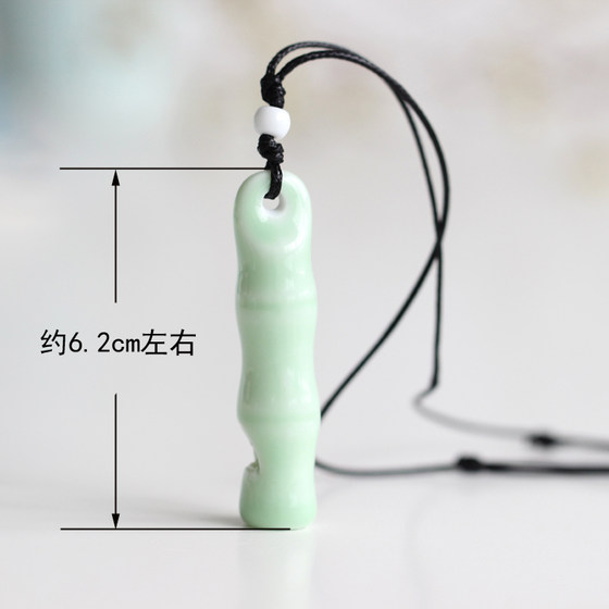 꽃 수천 뼈 손가락 뼈 도자기 휘파람 수제 수제 세라믹 목걸이 펜던트 부부 친구 선물과 보석 339 꽃 수천 뼈 손가락 뼈 도자기 휘파람 수제 수제 세라믹 목걸이 펜던트 부부 친구 선물과 보석 339