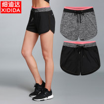 Summer new sports shorts female running at a thin speed fitness yoga leisure pants loose size 3 hot pants