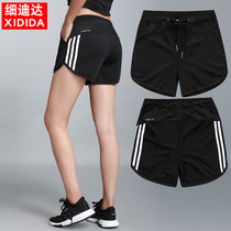 Sports shorts female loose and quick dry breathable running fitness yoga leisure pants summer training large-scale thin hot pants