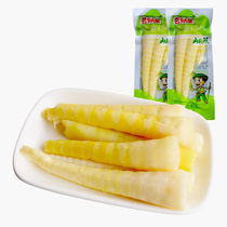 Yunxiang Renjia Mountain pepper bamboo shoots 500g pickled pepper flavor bamboo shoots Small packaging pointed bamboo shoots snacks Open bags ready-to-eat snacks