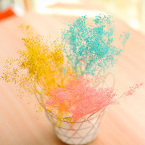 zakka hipster home ornaments ornament flower arrangement Everlasting Flower starry flower photo props dreamy grass