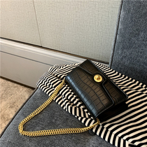 Fashion fashion fashion bag women 2021 summer New temperament chain underarm bag simple shoulder shoulder bag small square bag