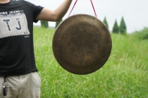 Religious instrument 50cm Taoist Gong bronze Sichuan Gong handmade gongs and drums low side Gong traditional musical instrument hook edge gong